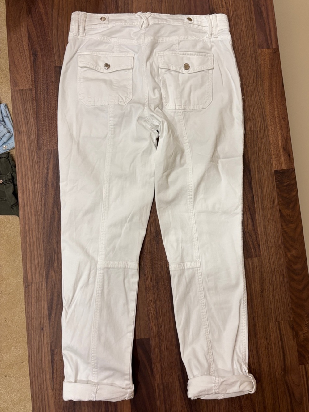 Four White House Black Market Straight Crop Pants - Picture 3 of 10